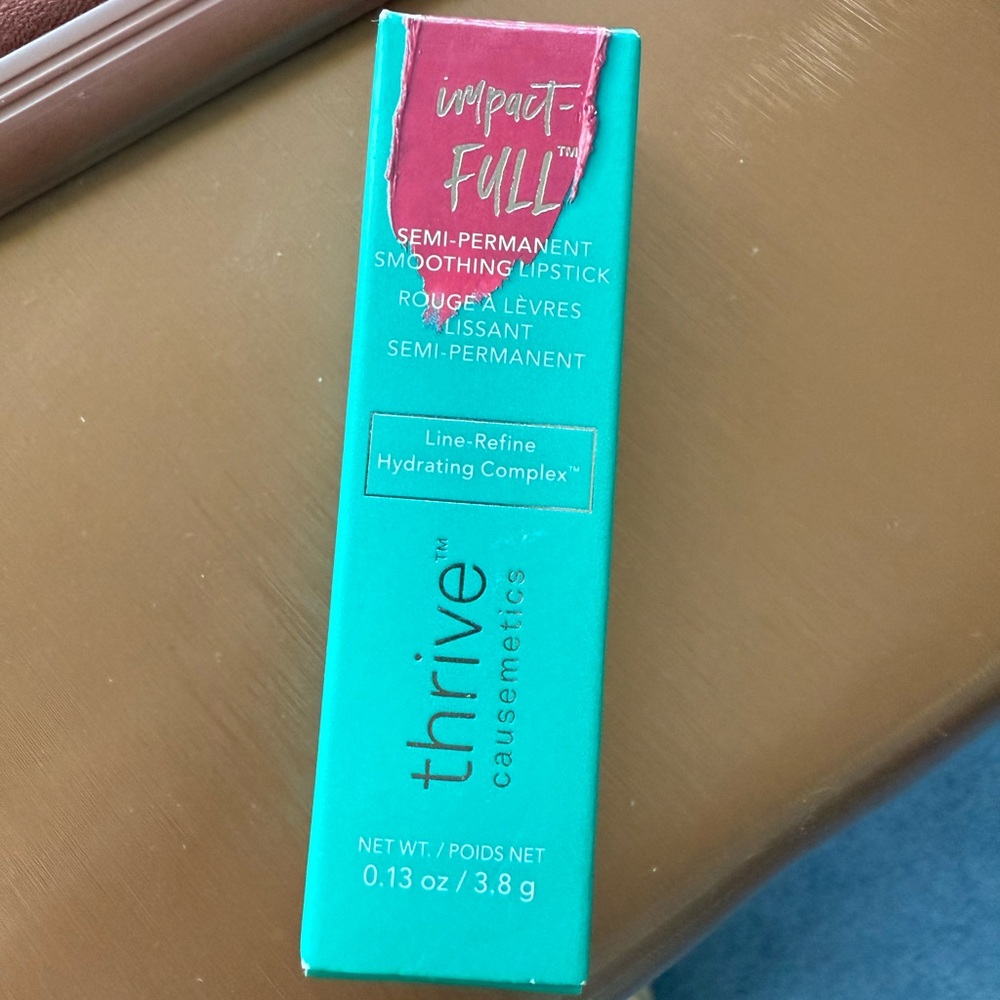 NIB Thrive Causemetics Impact-Full Semi-Permanent Smoothing Lipstick